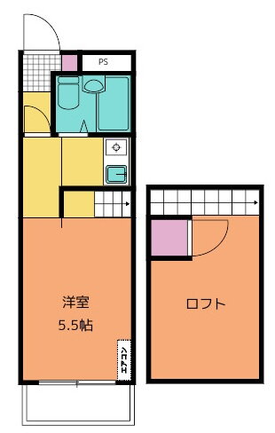 群馬県前橋市上新田町 新前橋駅 1K アパート 賃貸物件詳細