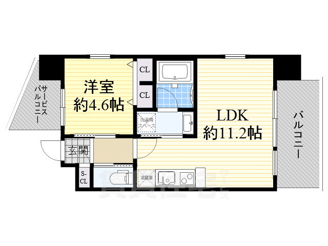 大阪府大阪市淀川区十三東４ 十三駅 1LDK マンション 賃貸物件詳細