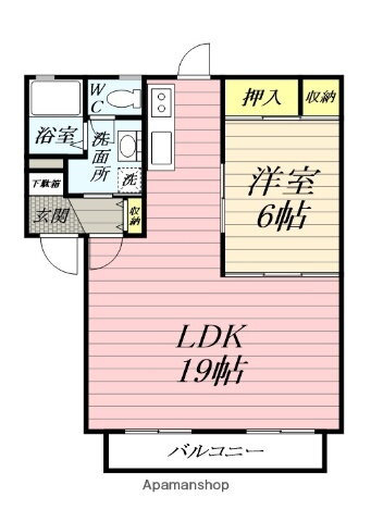 グランドソレーユ 1階 1LDK 賃貸物件詳細