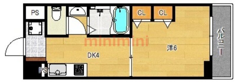 大阪府吹田市垂水町３ 江坂駅 1DK マンション 賃貸物件詳細