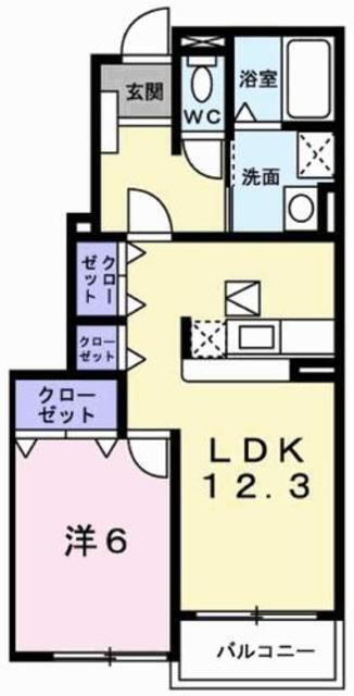 兵庫県姫路市北原 白浜の宮駅 1LDK アパート 賃貸物件詳細