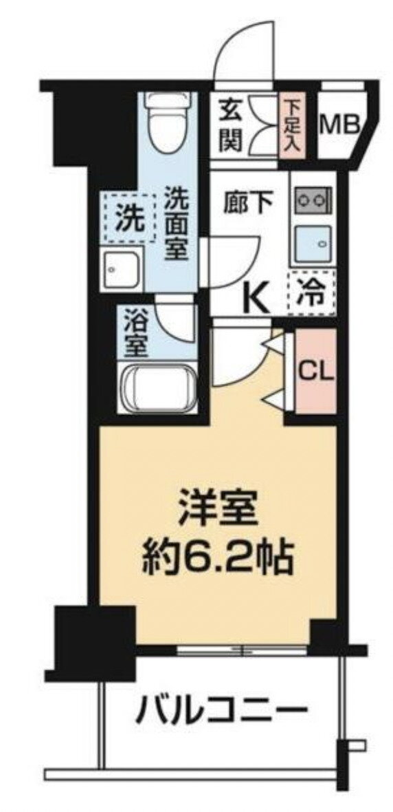 神奈川県横浜市中区松影町３ 石川町駅 1K マンション 賃貸物件詳細
