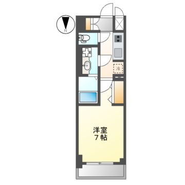 愛知県名古屋市中村区井深町 亀島駅 1K マンション 賃貸物件詳細