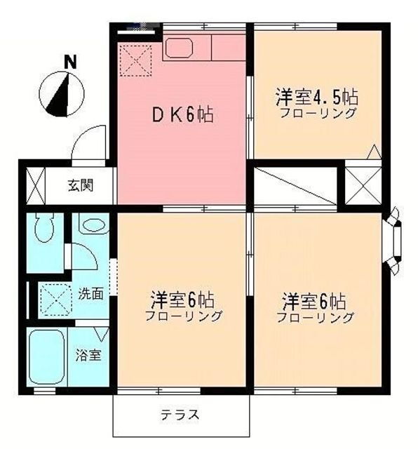 神奈川県伊勢原市上粕屋 伊勢原駅 3DK アパート 賃貸物件詳細