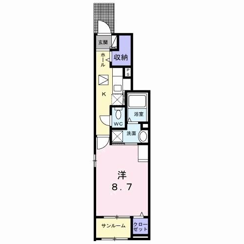 兵庫県明石市西明石北町１ 西明石駅 1K アパート 賃貸物件詳細