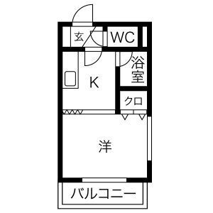 北海道札幌市北区北二十七条西３ 北２４条駅 1DK マンション 賃貸物件詳細