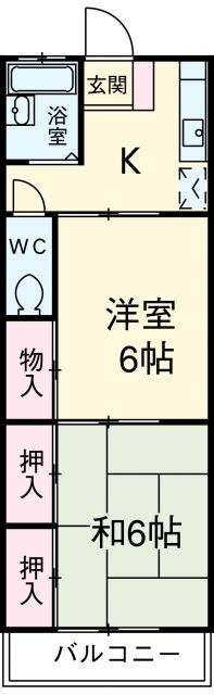 千葉県市川市市川南４ 市川駅 2K マンション 賃貸物件詳細