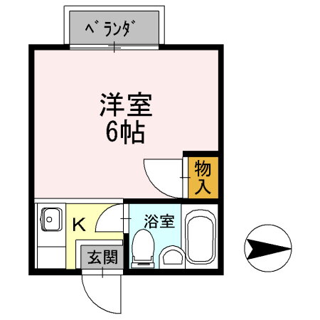 東京都調布市小島町２ 調布駅 1K アパート 賃貸物件詳細