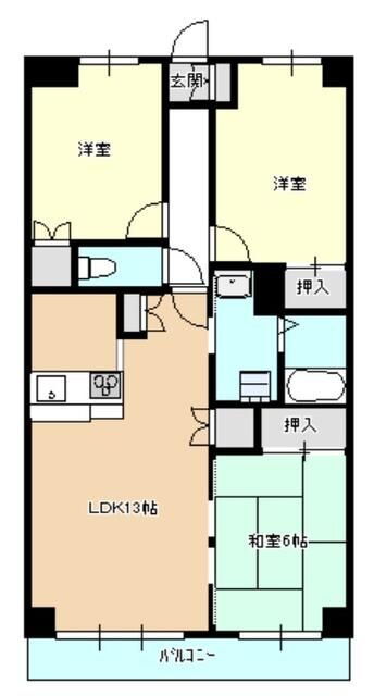 神奈川県相模原市中央区東淵野辺３ 古淵駅 3LDK マンション 賃貸物件詳細