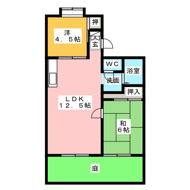 愛知県長久手市山越 2LDK アパート 賃貸物件詳細