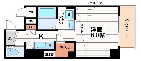 大阪府大阪市中央区内淡路町１ 天満橋駅 1K マンション 賃貸物件詳細