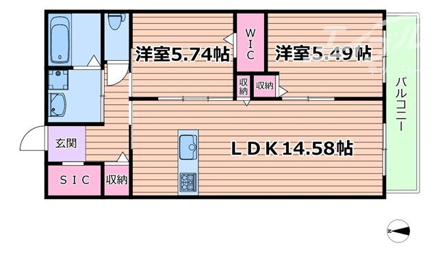 大阪府茨木市蔵垣内３ 千里丘駅 2LDK アパート 賃貸物件詳細