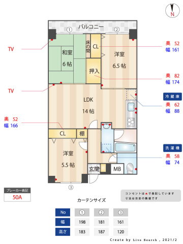 福岡県福岡市西区愛宕南２ 姪浜駅 3LDK マンション 賃貸物件詳細