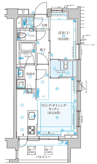 東京都荒川区町屋２ 町屋駅 1LDK マンション 賃貸物件詳細