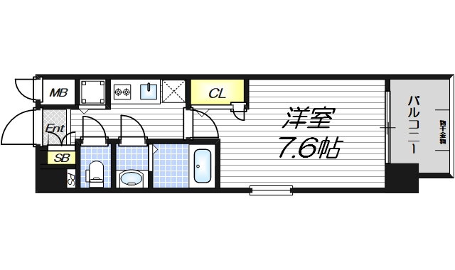 大阪府大阪市北区扇町２ 梅田駅 1K マンション 賃貸物件詳細