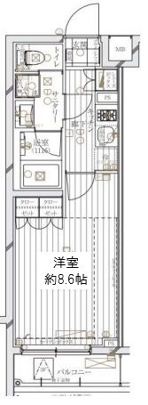 東京都文京区大塚４ 新大塚駅 1K マンション 賃貸物件詳細