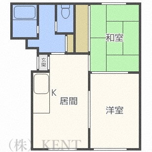 北海道札幌市西区山の手一条９ 西２８丁目駅 2DK マンション 賃貸物件詳細