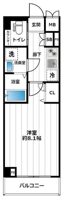東京都北区神谷２ 東十条駅 1K マンション 賃貸物件詳細