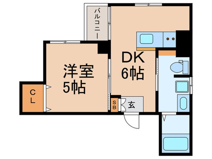 プライムハイツ 3階 1DK 賃貸物件詳細