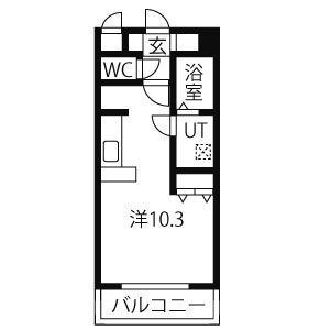 セントフィールドＨｏｕｊｉ 2階 ワンルーム 賃貸物件詳細