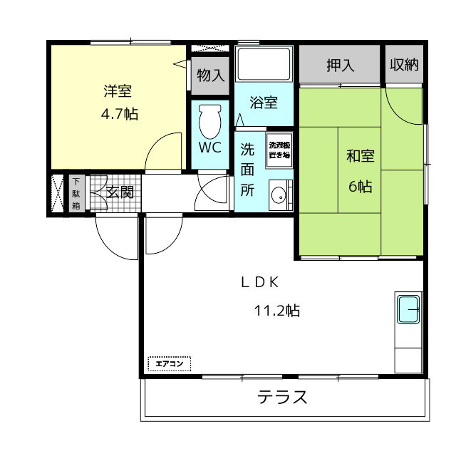 愛知県津島市永楽町４ 津島駅 2LDK アパート 賃貸物件詳細