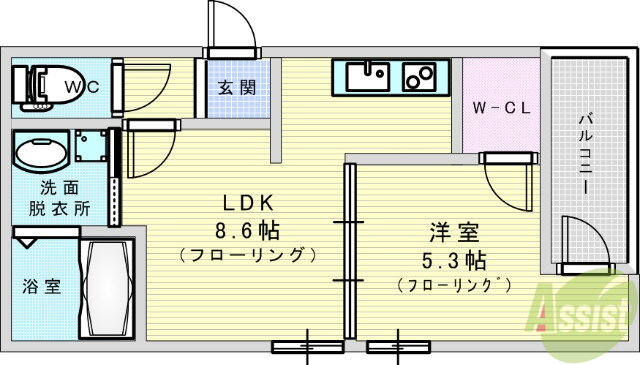 大阪府吹田市垂水町２ 豊津駅 1LDK アパート 賃貸物件詳細