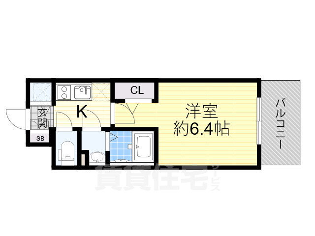 大阪府大阪市東淀川区東中島２ 崇禅寺駅 1K マンション 賃貸物件詳細