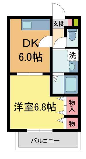 兵庫県西宮市高木東町 西宮北口駅 1DK マンション 賃貸物件詳細