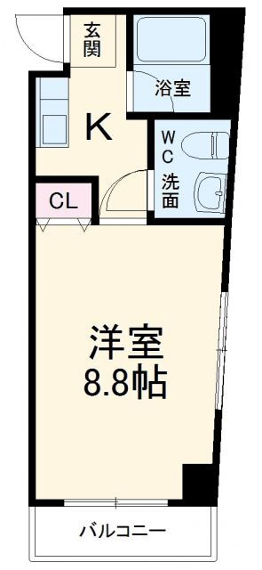 埼玉県草加市高砂２ 草加駅 1K マンション 賃貸物件詳細
