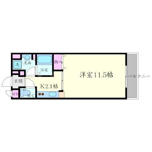 大阪府箕面市半町２ 桜井駅 1K マンション 賃貸物件詳細