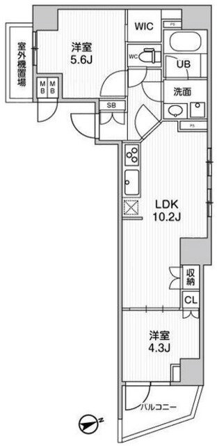 オルタナ大塚 1階 2LDK 賃貸物件詳細