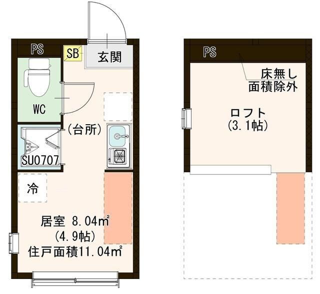 ハーモニーテラスルクス千川 1階 ワンルーム 賃貸物件詳細