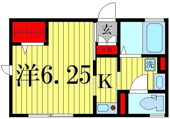 東京都足立区関原２ 西新井駅 1K アパート 賃貸物件詳細