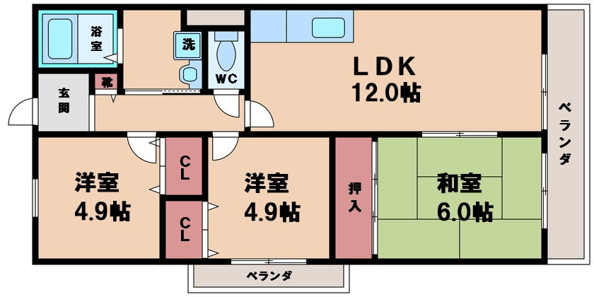 大阪府大阪市阿倍野区共立通１ 阿倍野駅 3LDK マンション 賃貸物件詳細