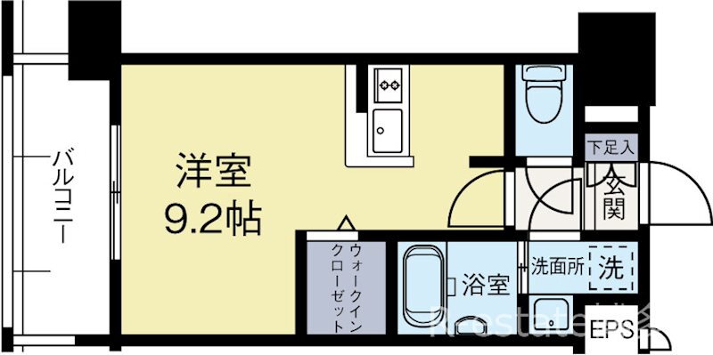 福岡県福岡市博多区対馬小路 中洲川端駅 1K マンション 賃貸物件詳細