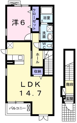 兵庫県明石市太寺天王町 人丸前駅 1LDK アパート 賃貸物件詳細