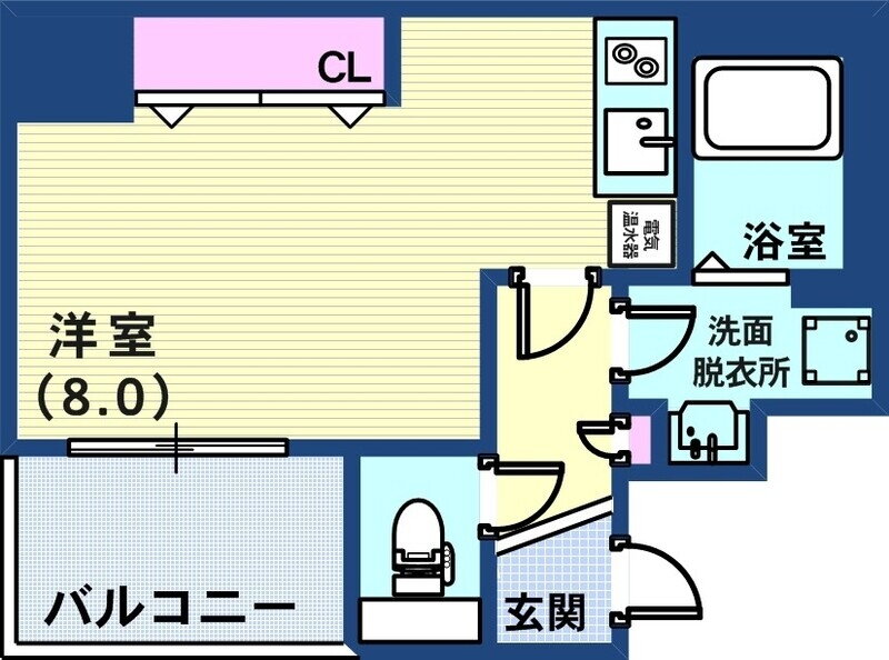 兵庫県神戸市中央区元町通５ 元町駅 1K マンション 賃貸物件詳細