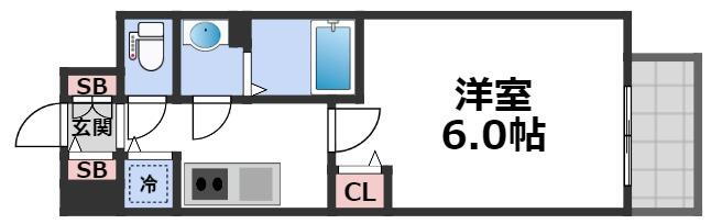 大阪府大阪市東成区東小橋１ 玉造駅 1K マンション 賃貸物件詳細