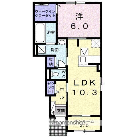 千葉県佐倉市江原台２ 京成臼井駅 1LDK アパート 賃貸物件詳細