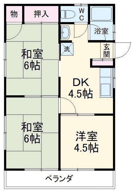 埼玉県所沢市小手指町５ 小手指駅 3DK アパート 賃貸物件詳細