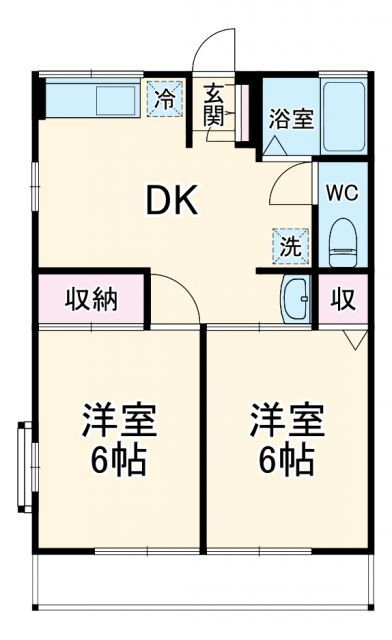埼玉県川口市大字安行吉蔵 戸塚安行駅 2DK アパート 賃貸物件詳細