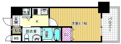大阪府大阪市北区長柄東３ 天神橋筋六丁目駅 1K マンション 賃貸物件詳細