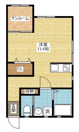 長崎県長崎市片淵３ 新中川町駅 1SLDK アパート 賃貸物件詳細