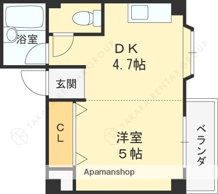 大阪府守口市長池町 滝井駅 1DK マンション 賃貸物件詳細