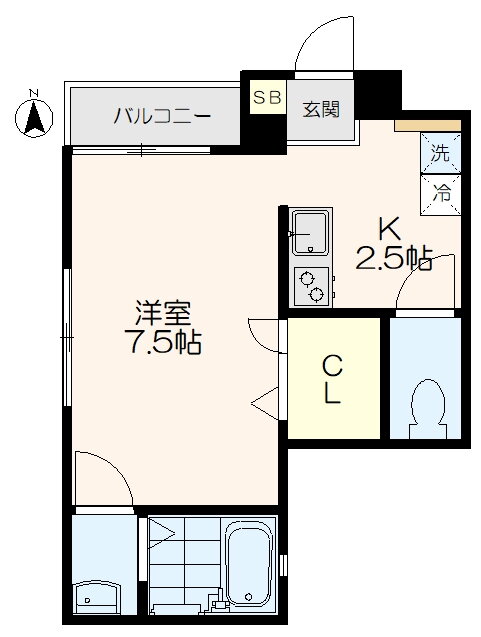 東京都練馬区桜台２ 氷川台駅 1K アパート 賃貸物件詳細