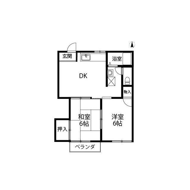 神奈川県小田原市久野 足柄駅 2DK アパート 賃貸物件詳細