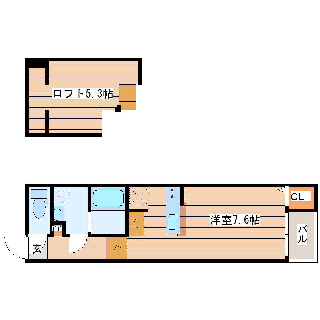 宮城県仙台市宮城野区東仙台３ 陸前原ノ町駅 1K アパート 賃貸物件詳細