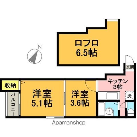 福岡県福岡市博多区美野島１ 博多駅 2K アパート 賃貸物件詳細