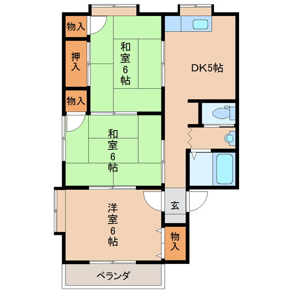 新潟県三条市鶴田２ 東三条駅 3DK アパート 賃貸物件詳細