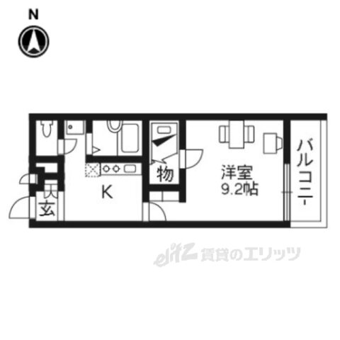 京都府京田辺市三山木中央３ 三山木駅 1K マンション 賃貸物件詳細